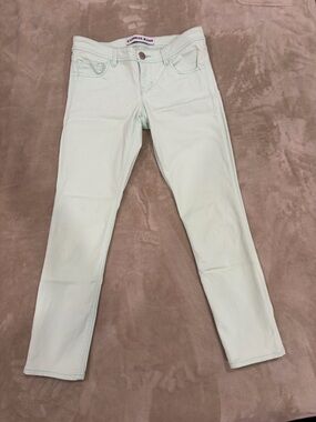 Express Women’s Mint CROPPED LEGGING STELLA•LOW RISE SIZE 0 - Light Mint